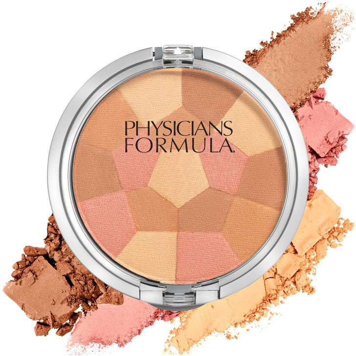 Physicians Formula Powder Palette MultiColored Blush Silky Smooth Formula Hypoallergenic Blends Easily Without Irritatio