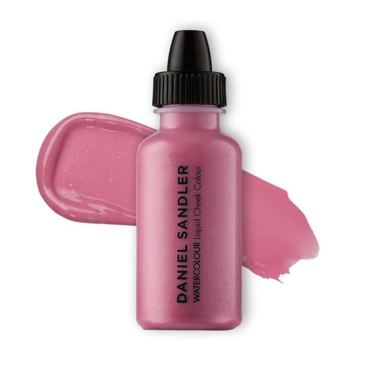 Daniel Sandler Watercolor Liquid Blush Buildable Blendable LongLasting Liquid Blush for Cheeks Lips Eyes Lightweight Wat