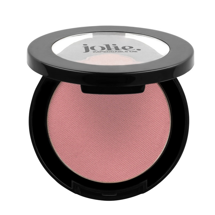 Jolie Mineral Matte Blush Pressed Cheek Color Blusher Rose Bud