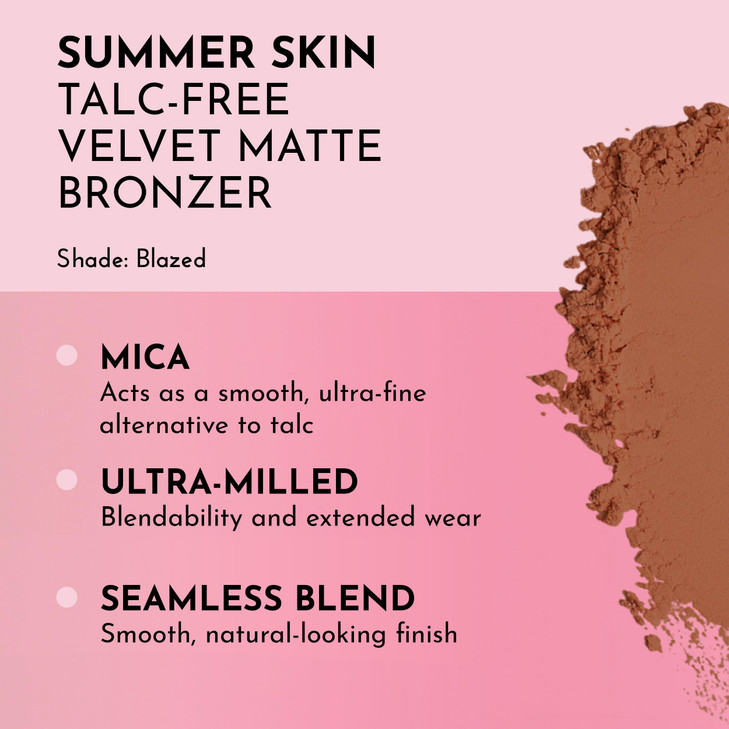 LAWLESS Womens Talc Free Velvet Matte Bronzer Golden Hour 03 oz 11 g