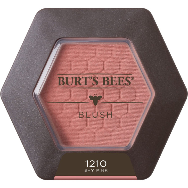 Burts Bees 100 Natural Origin Blush with Vitamin E Shy Pink 019 Ounce