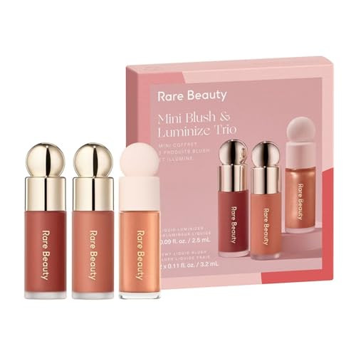 Rare Beauty Limited Edition Mini Blush Luminize Trio Beloved Virtue Enliven New In Box