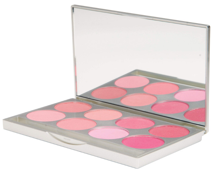 Graftobian Powder Blush Pro Palette Cool Colors
