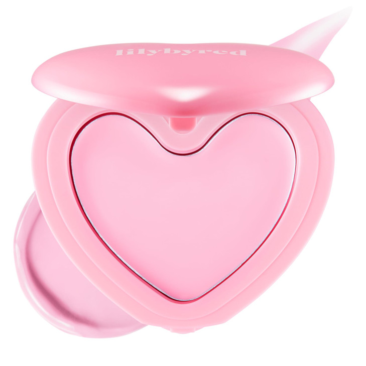 lilybyred Luv Beam Cheek Balm HeartShaped Korean Cream Blush SemiMatte Finish LongLasting Blendable Buildable Soft Cream