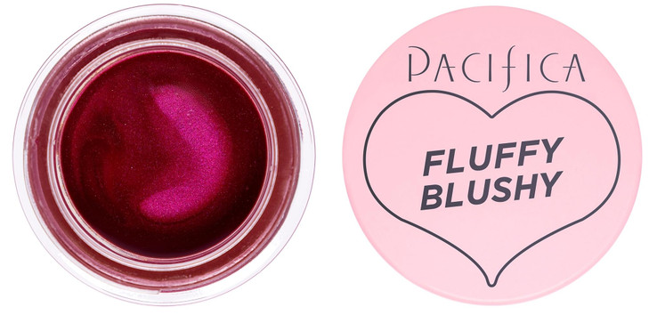 Pacifica Fluffy Blushy Cream Blush Pink Haze Soft Coral Pink Face Makeup Whipped Blendable Blush for Cheeks Dark Pink Hy