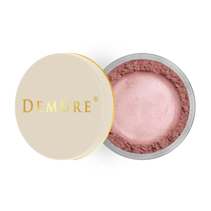 Demure Mineral Blush Makeup Mauve Loose Powder Professional Grade Cruelty Free Makeup