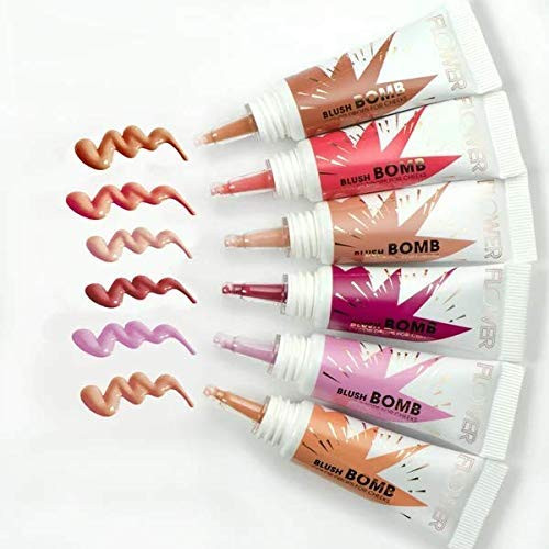 FLOWER Beauty By Drew Barrymore Liquid Blush Makeup Bomb Color Drops Silky Lightweight Formula Gel Cream Blush for Cheek