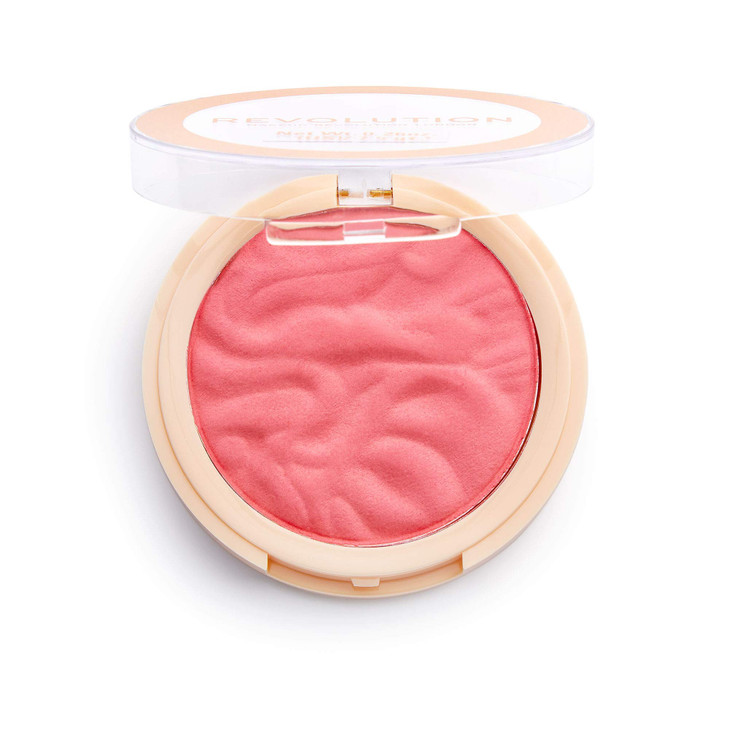 Revolution Blusher Reloaded Pressed Powder Face Blusher Highly Pigmented Long Lasting Formula Pink Lady 026 oz