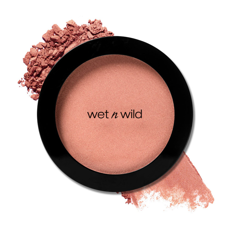 wet n wild Color Icon Blush Effortless Matte Natural Sheer Glow Seamless Blend Luxuriously Infused Smooth Jojoba Oil Cru