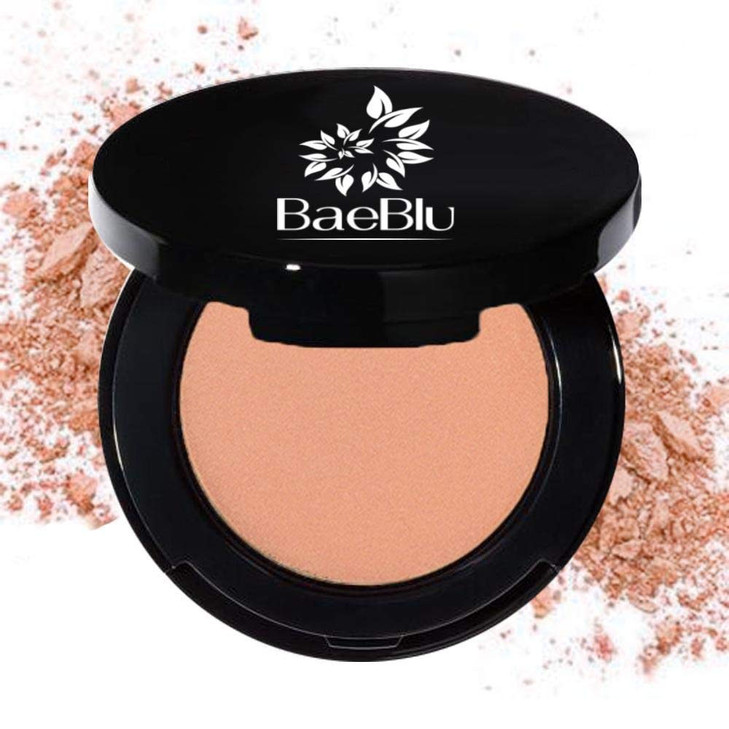 BaeBlu Organic Blush 100 Natural Pressed Mineral Powder Made in the USA Avalon