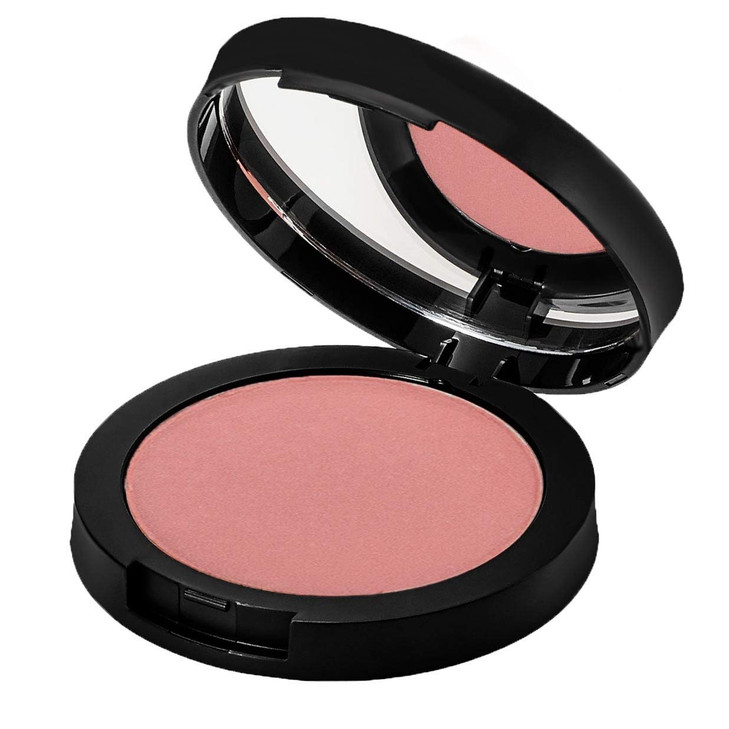 BaeBlu Organic Blush 100 Natural Pressed Mineral Powder Made in the USA Rosalie