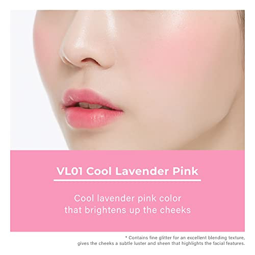 APIEU JuicyPang Jelly Blusher VL01 Soft Touch Blush for Cheek with Combined Cream Powder Texture for Natural DewyFinish