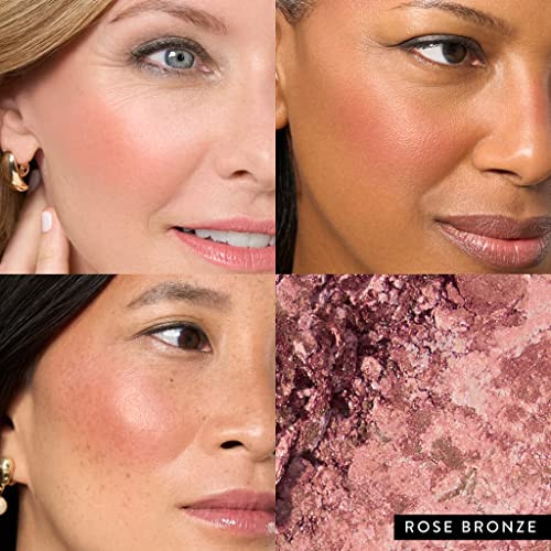 LAURA GELLER NEW YORK Baked BlushnBronze Marbleized 2in1 Sculpting Bronzer Blush Rose Bronze Contour Face with a Radiant