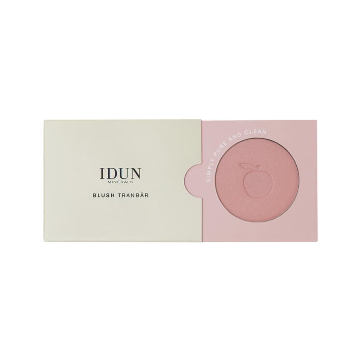 IDUN Minerals Mineral Blush Pressed Powder Glides On Smoothly Offering Intense Color Payoff And Naturally Healthy Skin T