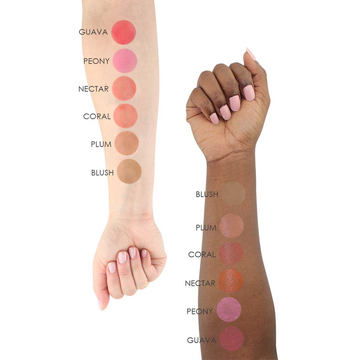 TEMPTU SB SiliconeBased Airbrush Blush Starter Set LongWear Makeup Dewy Buildable Formula Brightens Complexion With Natu