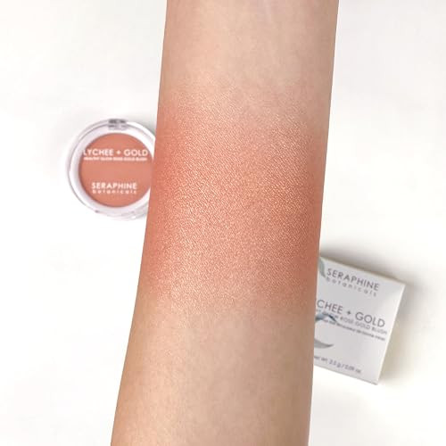 Seraphine Botanicals Lychee Gold Healthy Glow RoseGold Blush