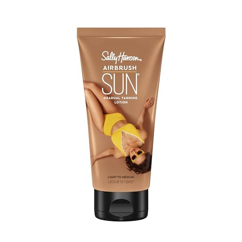 Sally Hansen Airbrush Legs Gradual Tanning Lotion Light to Medium 59 Oz