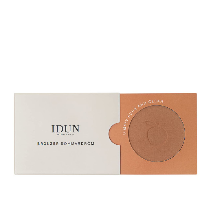 Idun Minerals Pressed Mineral Bronzer Matte Soft Focus Powder Infused With Ultra Purified Minerals For A Sun Kissed Comp