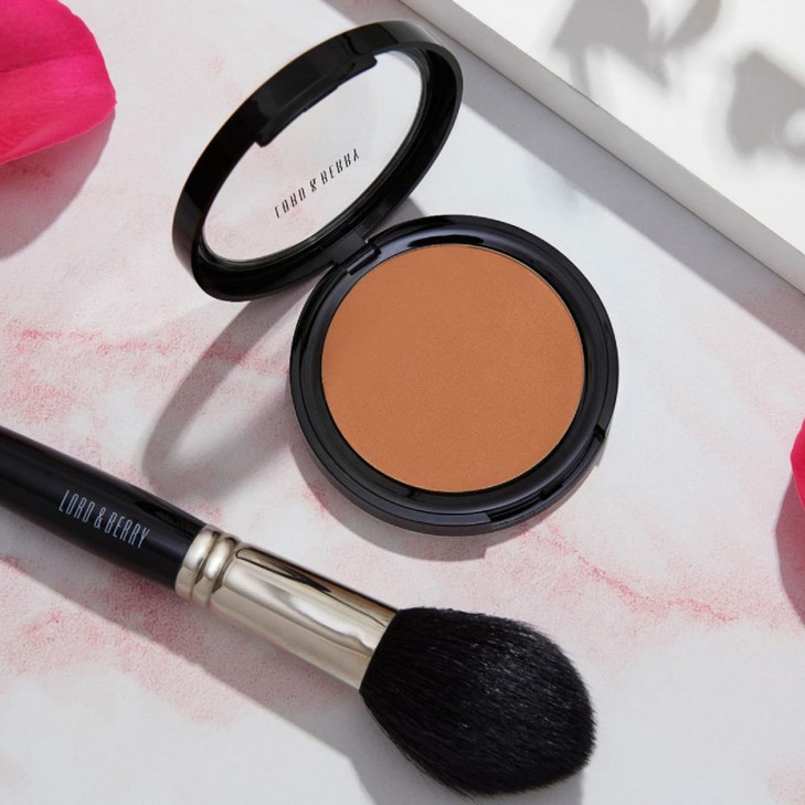 Lord Berry BRONZER Face Powder Bronzer Lightweight and High Pigmented with Matte Finish Biscotto