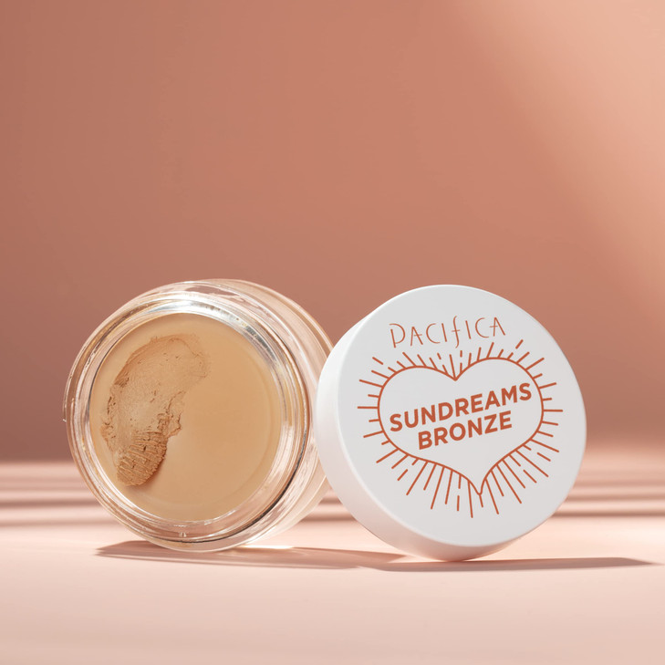 Pacifica Bronzer Sun Dreams Matte Bronzing Cream Highlighter Hydrating Buildable Contour with Floral Extracts TalcFree V