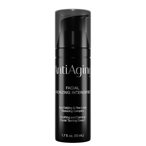 Onyx AntiAging Face Tanning Lotion for Tanning Beds Hydrating Indoor Tanning Bed Lotion with TanTouch Intense Tanning Mo