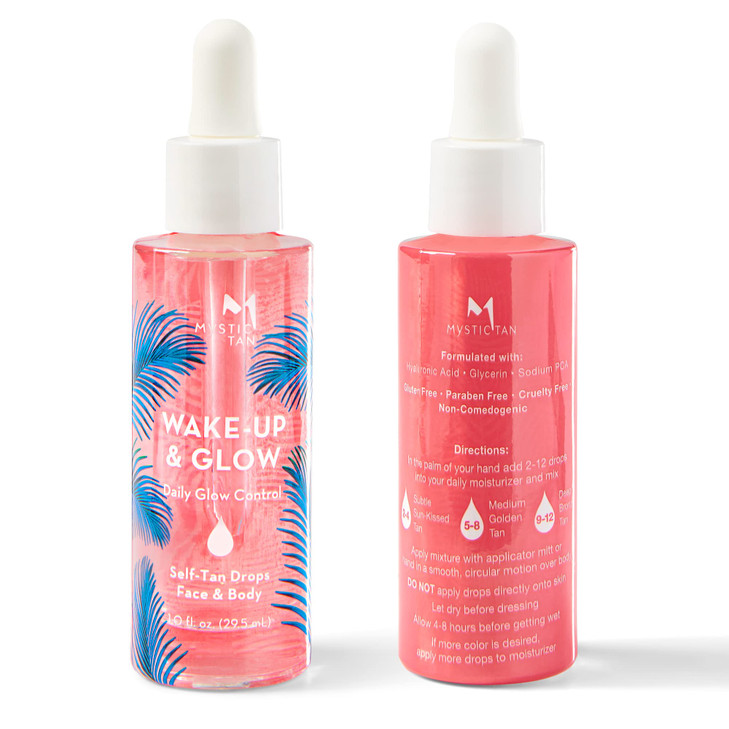Mystic Tan WakeUp Glow Daily Glow Control Self Tan Drops 10 fl oz