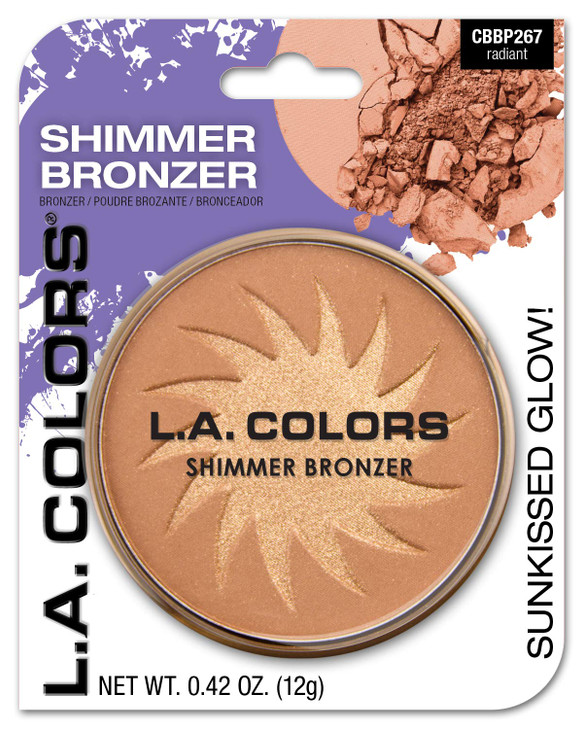 LA COLORS Shimmer Bronzer 042 Ounce Pack of 1