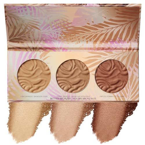 Physicians Formula Murumuru Butter Bronzer Face Makeup Palette Set Includes Nourishing Butter Bronzer Highlighter Blush