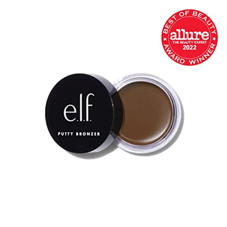 elf Putty Bronzer Creamy Highly Pigmented Formula Creates a LongLasting Bronzed Glow Infused with Argan Oil Vitamin E Su