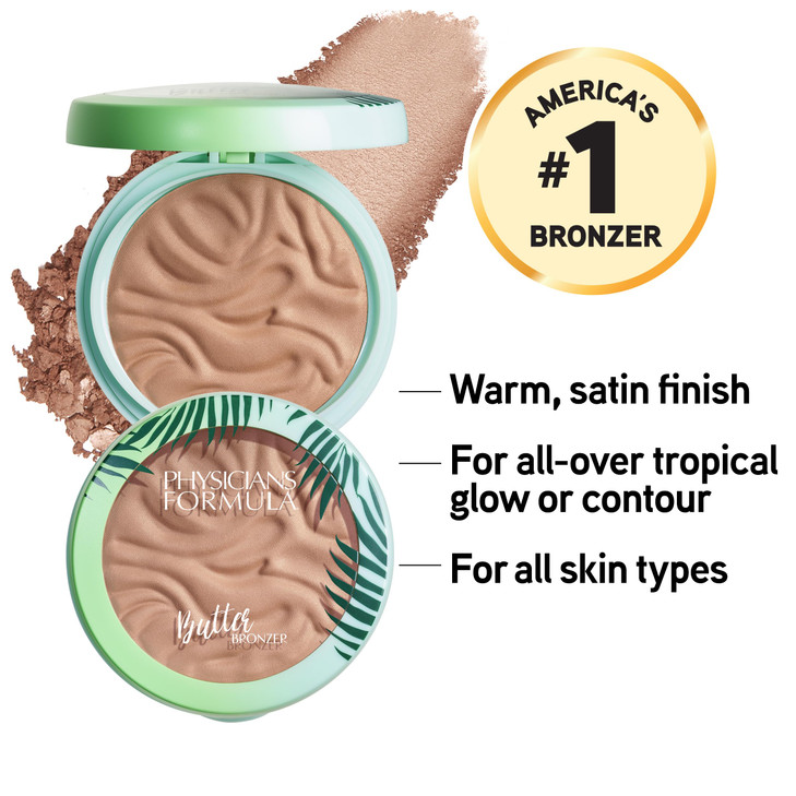 Physicians Formula Murumuru Butter Bronzer Moisturizing Nourishing Murumuru Butter for Silky Glow Dermatologist Tested H