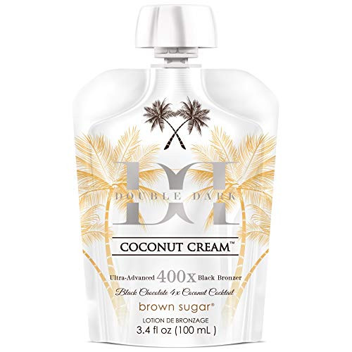 Brown Sugar Ultra Advanced 400X Coconut Cream Black Bronzer 34oz
