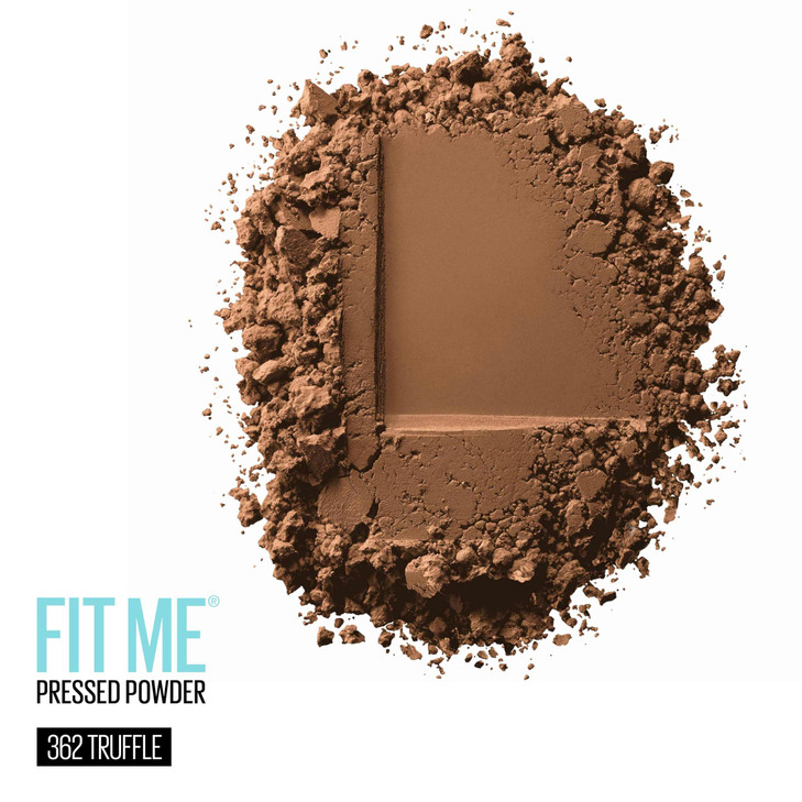 Maybelline Fit Me Matte Poreless Pressed Face Powder Makeup Setting Powder Truffle 1 Count
