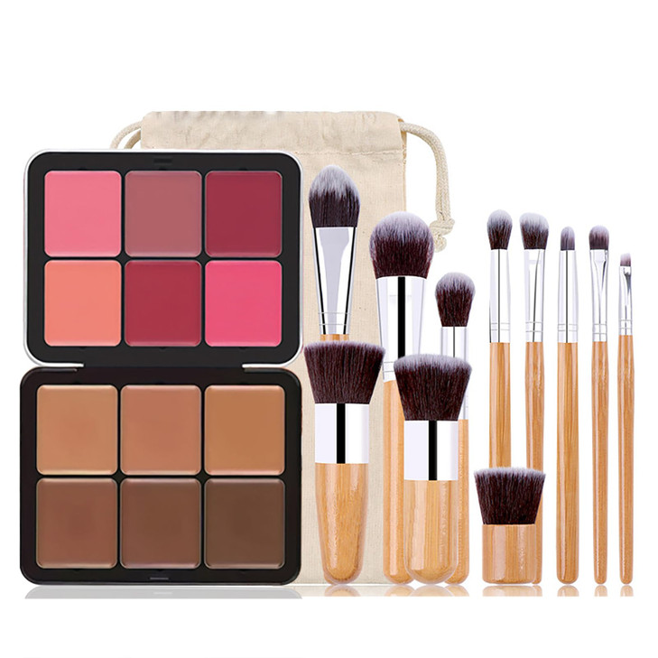 FantasyDay 5 Colors LongLasting Lightweight Multilayer Matte Loose Setting Powder Pressed Face Makeup Concealing Shading