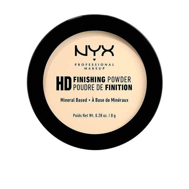 NYX PROFESSIONAL MAKEUP HD Finishing Powder Pressed Setting Powder Banana