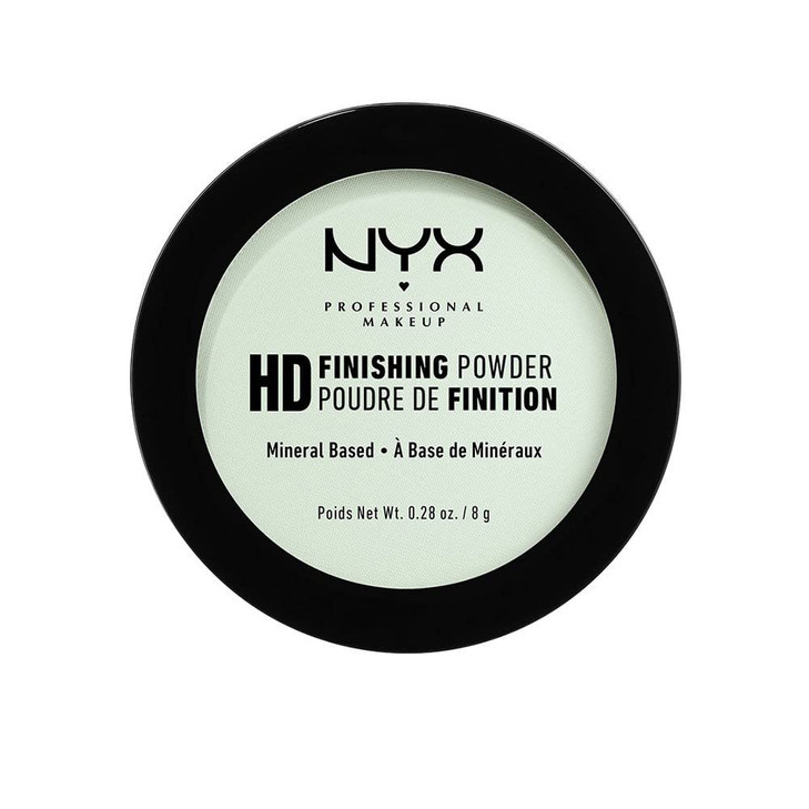 NYX PROFESSIONAL MAKEUP HD Finishing Powder Pressed Setting Powder Mint Green
