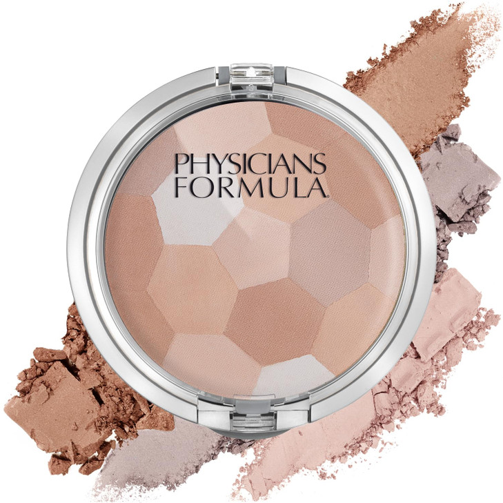 Physicians Formula Setting Powder Palette MultiColored Pressed Finishing Powder Translucent Natural Coverage Dermatologi