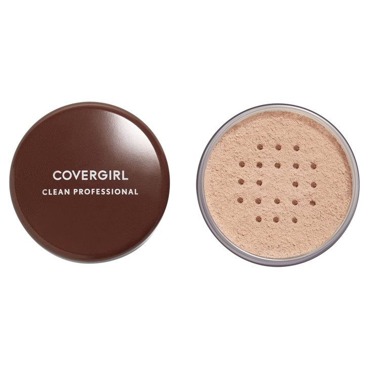 COVERGIRL Professional Loose Finishing Powder Translucent Light Tone Sets Makeup Controls Shine Wont Clog Pores 07 Ounce