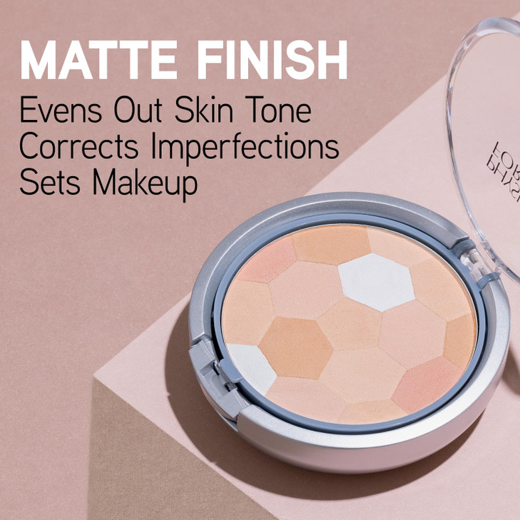 Physicians Formula Setting Powder Palette MultiColored Pressed Finishing Powder Natural Coverage Buff Dermatologist Test