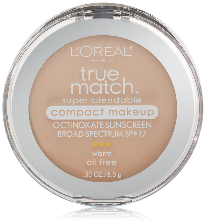 LOral Paris True Match SuperBlendable Compact Makeup W1 Porcelain 03 oz