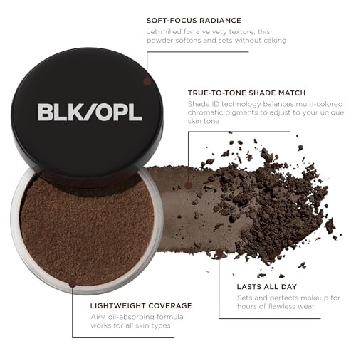 BLKOPL TRUE COLOR Soft Velvet Finishing Powder Deep hypoallergenic parabenfree and crueltyfree