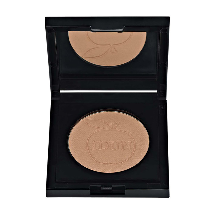 IDUN Minerals Finishing Powder Silky SemiMatte Light Coverage With A Durable Makeup Setting Effect For Day Long Wear Fan