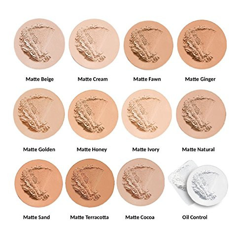 Jolie Shine Absorbing Oil Free Pressed Powder Matte Finish Matte Honey
