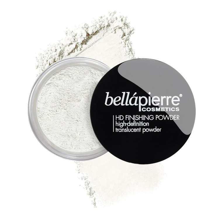 Bellapierre HD Finishing Powder Translucent MicaBased Mattifying Setting Powder Silky ShineFree Finish Lightweight Bakin