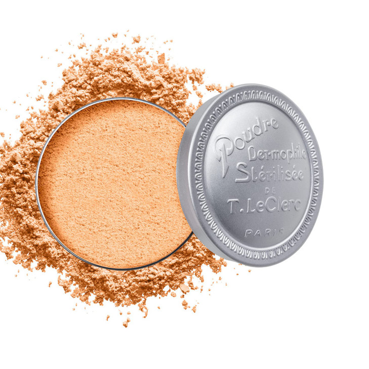 T LeClerc Loose Facial Powder Face Makeup Setting Powder Longwear Blendable Mineral Minimizes Pores Perfects Skin Tones