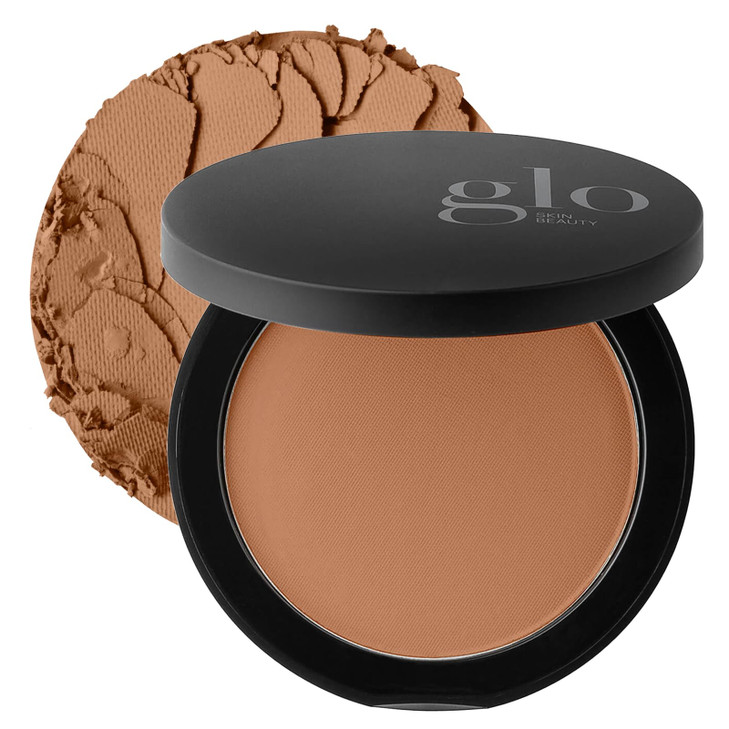 Glo Skin Beauty Pressed Base Powder Foundation Makeup Tawny Medium Flawless Coverage for a Radiant Natural SecondSkin Fi