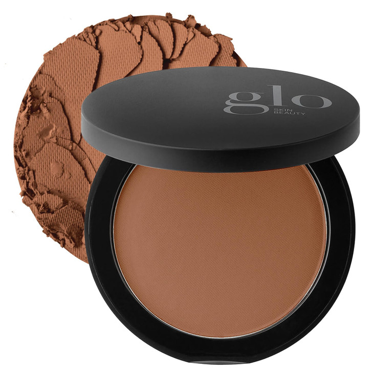 Glo Skin Beauty Pressed Base Powder Foundation Makeup Cocoa Light Flawless Coverage for a Radiant Natural SecondSkin Fin