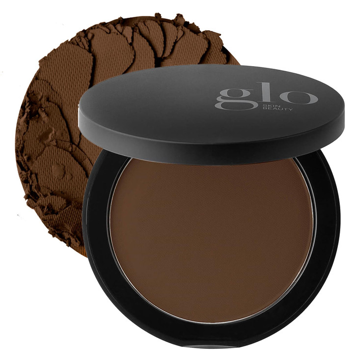 Glo Skin Beauty Pressed Base Powder Foundation Makeup Cocoa Medium Flawless Coverage for a Radiant Natural SecondSkin Fi