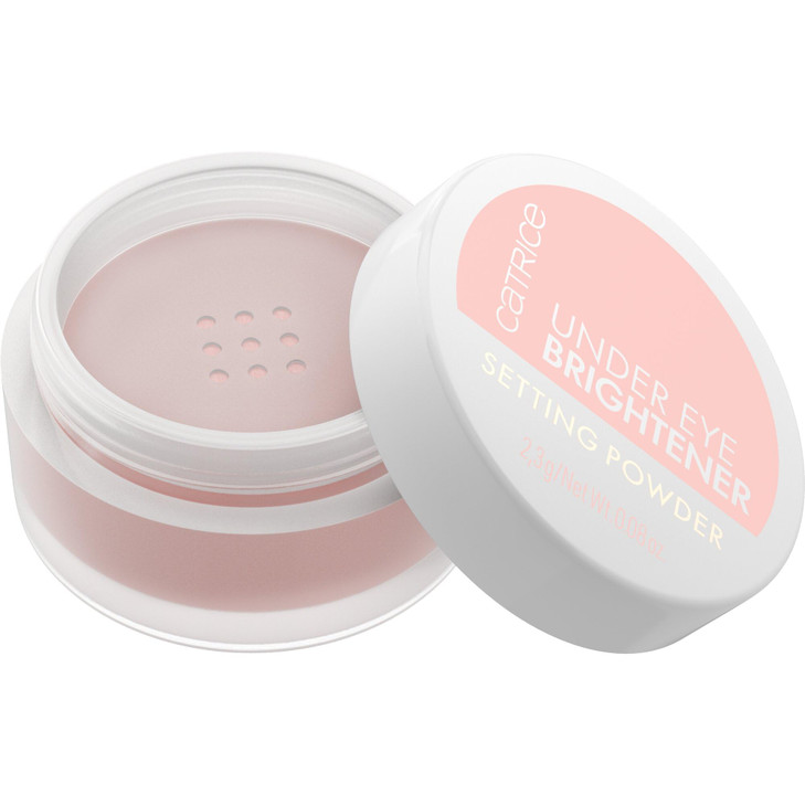 Catrice Under Eye Brightener Setting Powder 010 Light Rose Brightening Soft Focus Effect Enriched with Hyaluronic Acid f