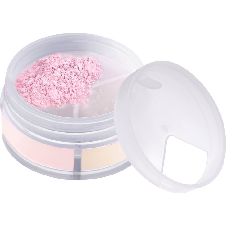 essence Flawless Skin Loose Setting Powder Trio 3in1 Mattifying Color Correcting Eye Brightening Vegan Cruelty Free