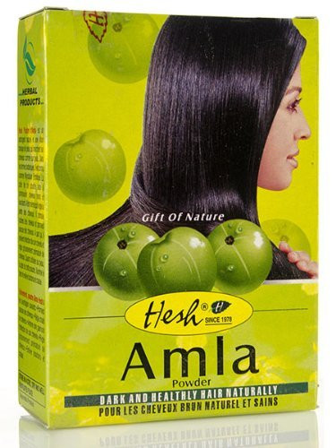 Hesh Herbal Amla Powder 100G Brahmi Powder 100G Shikakai Powder 100G Aritha Powder 100G 1 Complete Hair Care Combo Pack